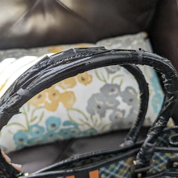 COPY - L.A.M.B canvas/leather handbag - Picture 10 of 11